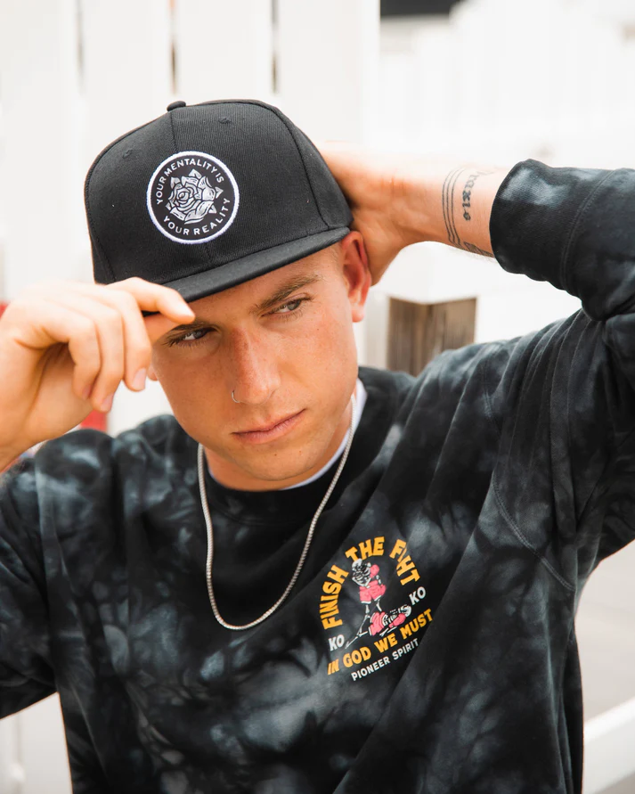 Finish The Fight Tie Dye Sweatshirt - 图片 3